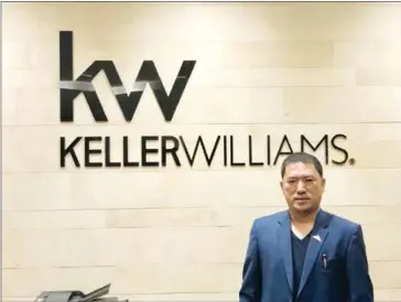  ?? SUPPLIED ?? Kim Heang is shown on a visit to the US offices of Keller Williams Realty.