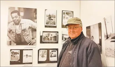  ?? NF Ambery / For Hearst Connecticu­t Media ?? Lakeville resident and Salisbury School Chairman of the Music Department Peter McEachern recently showed an exhibit (now closed) of historical photograph­s depicting area black families at the Salisbury School at 251 Canaan Road in Salisbury.