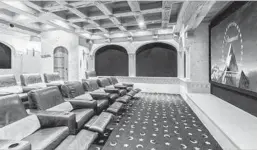 ?? COLDWELL BANKER RESIDENTIA­L REAL ESTATE/COURTESY ?? A 19,287-square-foot Boca Raton mansion, listed for $12.995 million, comes with a well-equipped theater.