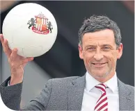  ??  ?? New Sunderland manager Jack Ross