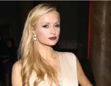  ?? DONALD BOWER/GETTY IMAGES FOR UNITAS ?? Paris Hilton was attacked by a stalker in 2011 outside a courthouse.