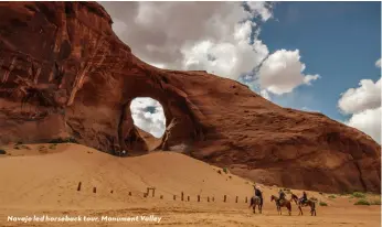  ?? ?? Navajo led horseback tour, Monument Valley