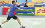  ?? AFP PHOTO ?? Sameer Verma beat Pratul Joshi 1621, 2624, 217 to enter the semifinals of the Hyderabad Open on Friday.