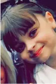  ?? Foto: twitter ?? Saffie Rose Roussos, 8, ist wohl das jüngste Todesopfer.