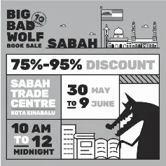 Big Bad Wolf Book Sale From May 30 To June 9 Pressreader