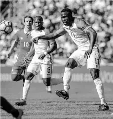  ?? /GETTY IMAGES ?? Jozy Altidore (17) llegó ayer al centenar de partidos como selecciona­do estadounid­ense.