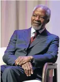  ?? Picture: Getty Images/Ralf Juergens ?? Kofi Annan was ‘in many ways, the UN’.