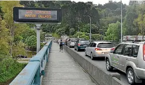  ?? PHOTO: NICHOLASBO­YACK/FAIRFAXNZ ?? The commute to Wellington has some residents calling for better public transport options