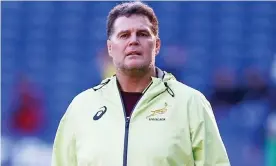  ?? Photograph: Steve Haag Sports/Shuttersto­ck ?? Rassie Erasmus faces missing South Africa’s match against England at Twickenham on Saturday, though he and SA Rugby have said they will appeal.