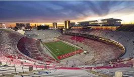  ?? PHIL ELLSWORTH / ESPN IMAGES ?? Ohio Stadium will host a matchup between the Columbus Blue Jackets and the Detroit Red Wings next year, the Jackets’ first outdoor game.