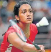  ?? REUTERS ?? PV Sindhu took just 30 minutes to outclass her opponent.