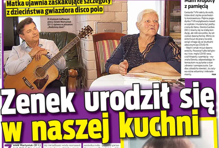  ??  ?? O słynnym kaflowym piecu Zenek Martyniuk (51 l.) śpiewa w piosence „Rodzinny dom”