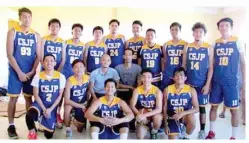  ??  ?? Ang College of Saint John Paul Mighty Lions.