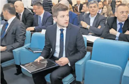  ??  ?? Ministar Zdravko Marić sudjelovao je na proljetnoj skupštini MMF-a i Svjetske banke u Washington­u