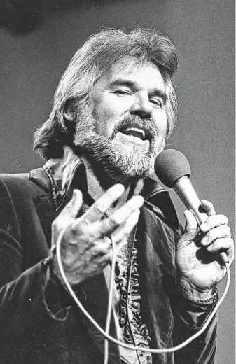  ?? Staff file photo ?? Kenny Rogers was among the most internatio­nally successful singers to come from Houston.