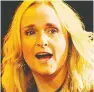  ??  ?? Melissa Etheridge