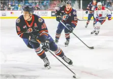  ?? ALLEN DOUGLAS/ KaMLOOPS BLAZERS ?? Connor Zary could be the first Kamloops Blazer picked in the first round of the NHL Draft since 2007.