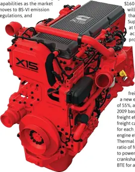  ??  ?? Cummins will offer advanced powertrain technologi­es by tapping new opportunit­ies in the area of engines and components.