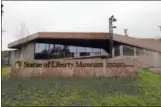  ?? RICHARD DREW — THE ASSOCIATED PRESS ?? The Statue of Liberty Museum is set to open Thursday on Liberty Island in New York.