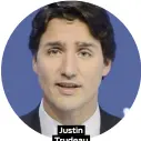  ?? ?? Justin Trudeau