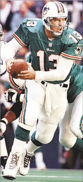  ?? AP ?? Dolphins legend Dan Marino says he’s withdrawin­g lawsuit against NFL, saying action challengin­g league’s handling of concussion­s was misunderst­anding.