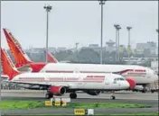  ?? MINT/FILE ?? Air India has about 17% of the internatio­nal market as well as about 13% of the domestic market