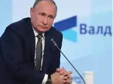  ?? AP ?? Vladimir Putin has a firm grip on power, say western officials