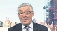  ??  ?? ●●Tony Lloyd MP speaking on the Victoria Derbyshire show