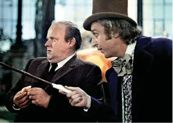  ??  ?? Sweet: as Mr Salt, with Gene Wilder, in Willy Wonka &amp; The Chocolate Factory (1971)