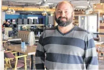  ?? EORGE MELITIDES • SALTWIRE NETWORK ?? Michael D’Agostino, general manager of the Silver Fox in Summerside, says his facility will host team curling and provide meals for athletes onsite.