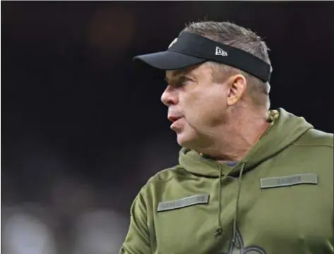  ?? ASSOCIATED PRESS FILE ?? New Orleans Saints head coach Sean Payton has fond memories of his time growing up in Newtown Square and rooting for Philadelph­ia pro teams, mainly the Flyers and Phillies.