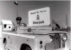  ??  ?? Officer Commanding, RAF Sharjah