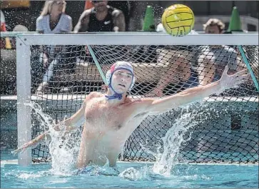  ?? Minette Rubin UCLA Athletics ?? BERNARDO MAURIZI, a UCLA water polo goalie from Florence, Italy, returned to his home country March 25. He then started 14 days of isolation during which he couldn’t be in the same room as his family.