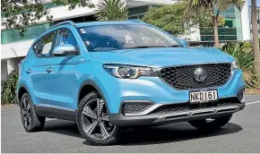  ??  ?? The cheapest new EV on sale in New Zealand also happens to be a member of the most popular segment – the small SUV.