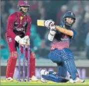  ?? AFP ?? England's Moeen Ali hammered 48 off 25 balls.