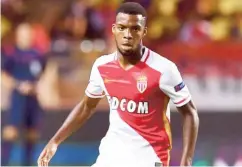  ??  ?? Thomas Lemar of Monaco