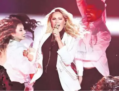  ?? IMAGO ?? Helene Fischer bei einem ihrer letzten Auftritte vor der Babypause – nun geht es wieder los