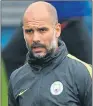  ??  ?? PERFECT START: Pep Guardiola.