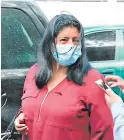  ?? FOTO: ESTALIN IRÍAS ?? Norma Rodríguez pide justicia por la muerte de Keyla Martínez.