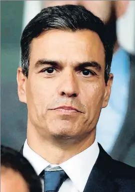  ?? IAN LANGSDON / EFE ?? Pedro Sánchez el pasado sábado en Vannes (Francia)