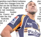  ?? Photo / Getty Images ?? Christian Leali’ifano is back after three years.
