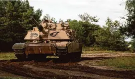  ?? Photo courtesy Spc. Trevares Johnson/U.S. Army ?? The plant also makes warning systems for military aircraft. Last August the U.S. Army ordered technology for M1 Abrams battle tanks.