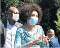  ??  ?? Lindiwe Sisulu, whose plans to move settlement­s have met with resistance.