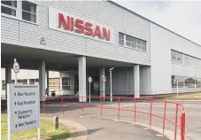  ??  ?? The Nissan plant on Wearside employs about 7,000 people in the region.