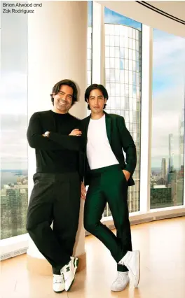  ?? ?? Brian Atwood and Zak Rodriguez