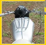  ??  ?? Above and below: Production engineerin­g took hold during the 1960s as components were gradually standardis­ed across several marques. The 1” handlebars which Triumph had used since the 1930s were finally replaced by 7/8” bars