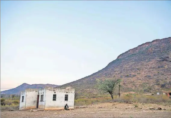  ?? Photo: Delwyn Verasamy ?? Impoverish­ed: The community that lives in the chrome-rich Sekhukhune area has been mercilessl­y exploited by illegal miners — and feel let down by the police and the department of mineral resources.