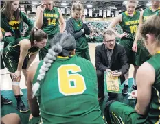  ?? BRANDON HARDER ?? The University of Regina Cougars women’s basketball team is to play host to the University of Saskatchew­an in Friday’s final.