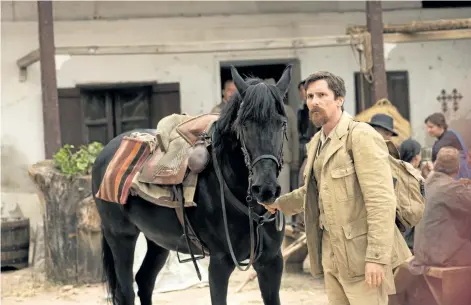  ?? SUPPLIED PHOTO ?? Christian Bale stars in The Promise.