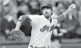  ?? AP Photo/Tony Dejak, File ?? Cleveland Indians relief pitcher Andrew Miller delivers in the ninth inning of a baseball game against the Chicago White Sox on Friday in Cleveland. Miller turned the middle innings into a major stage last October. Now, managers are taking their cue...